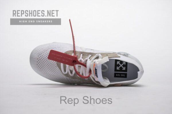 2018 1.0 AA3831-100 Off White x Nike Air VaporMax 2018 'All White' - Image 6