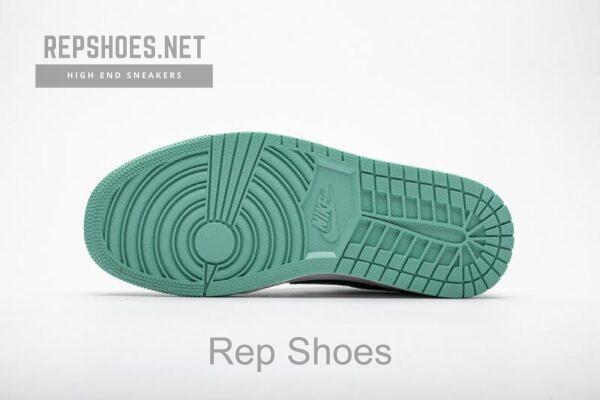Air Jordan 1 Low Emerald Toe 553558-117 - Image 4