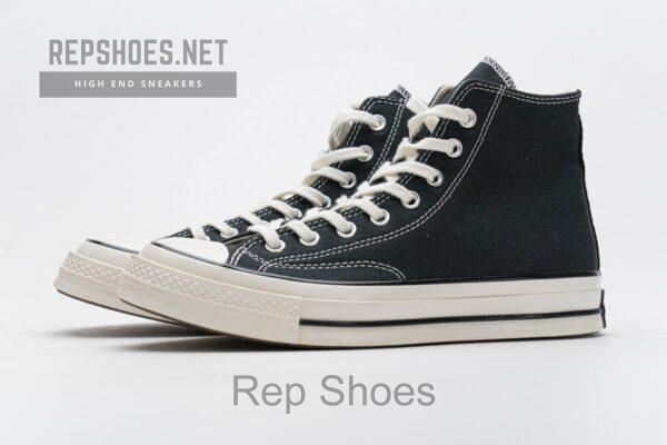 162050C Converse Chuck 70 HI Black Egret - Image 6