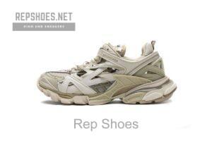 570391 W2GN1 9029 Blenciaga Track 2 Sneaker Khaki