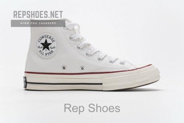162056C Converse Chuck 70 HI White Garnet Egret - Image 8