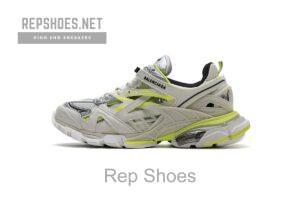 568515 W2ON3 9073 Blenciaga Track 2 Sneaker White Fluo Yellow