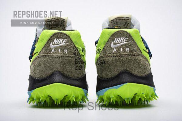 OFF WHITE X Nike Zoom Terra Kiger 5 White Electric Green CD8179-300 - Image 6