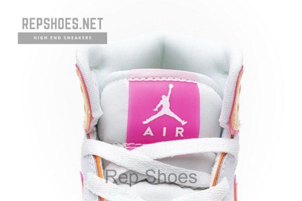 CV4611-100 Air Jordan 1 Mid GS “Edge Glow” - Image 8