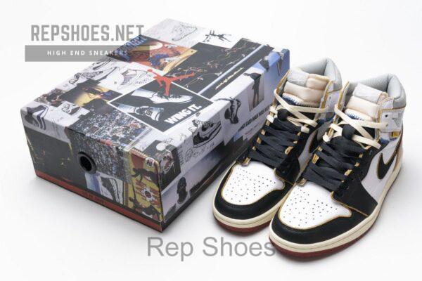 BV1300-106 Air Jordan 1 Retro High Union Los Angeles Black Toe - Image 3