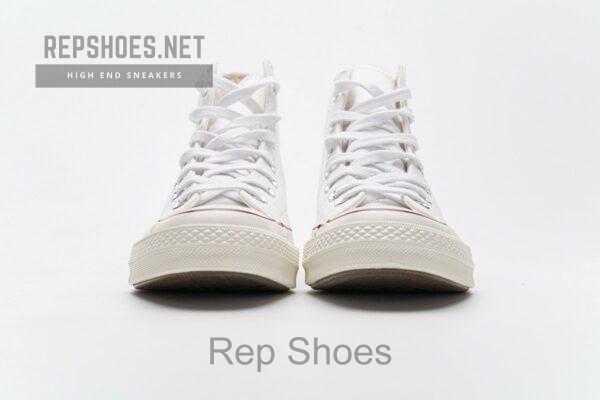 162056C Converse Chuck 70 HI White Garnet Egret - Image 5