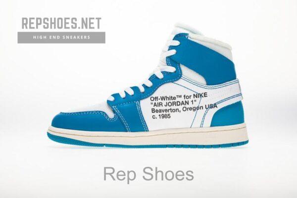 Off White x Air Jordan 1 “UNC”AQ0818-148 - Image 9