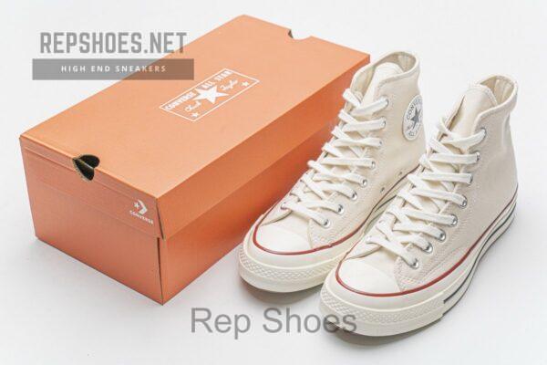162053C Converse Chuck 70 HI Parchment Garnet Egret - Image 5