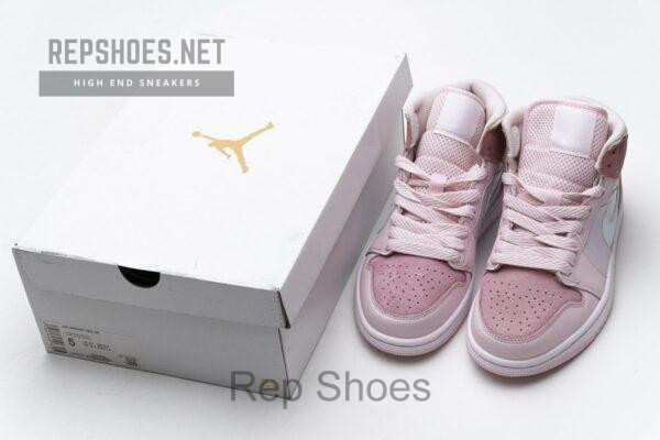 CW5379-600 Air Jordan 1 Mid Digital Pink - Image 4