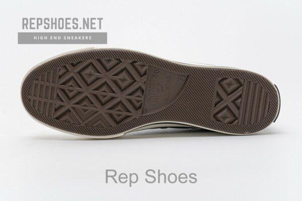 162050C Converse Chuck 70 HI Black Egret - Image 9
