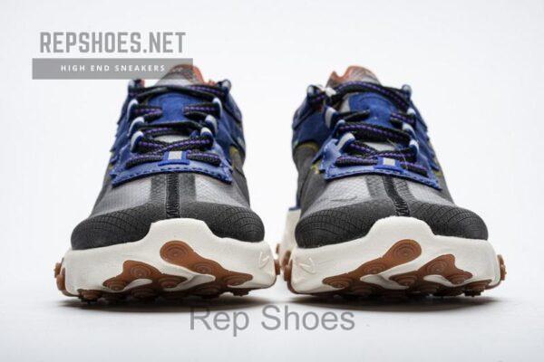 Nike React Element 87 MossBlackDeep Royal Blue AO1090-200 - Image 5