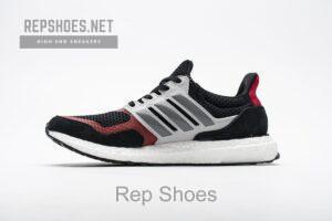 EF0724 adidas Ultra Boost S&L Black Grey Power Red Real Boost