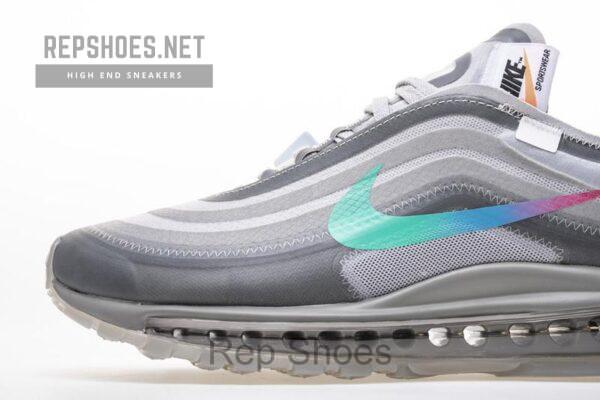 OFF WHITE X Nike Air Max 97 “Wolf Grey Menta” AJ4585-012 - Image 7