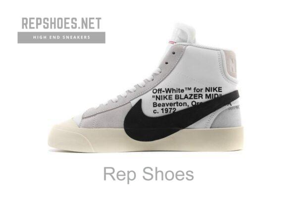 OFF WHITE X Nike Blazer Mid AA3832-100 Grim Reaper - Image 2
