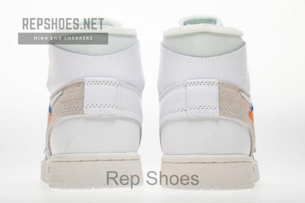 OFF WHITE X Air Jordan 1 AQ0818-100 White - Image 6