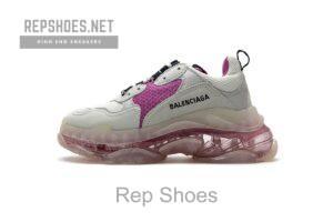 544351 W09E1 1633 Balenciaga Triple S Purple Red