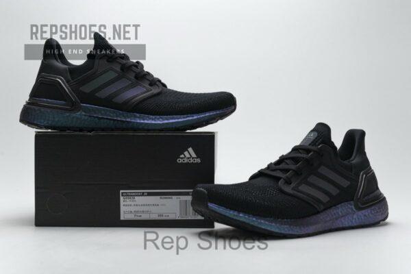 G55839 adidas Ultra BOOST 20 CONSORTIUM Black - Image 2