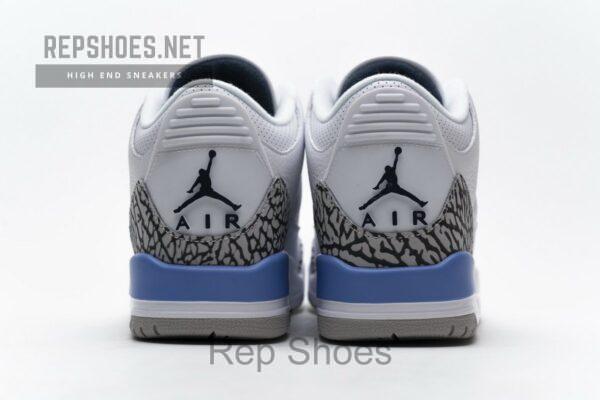 CT8532-104 Air Jordan 3 'UNC' - Image 7