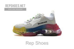 544351 W09E1 1895 Balenciaga Triple S Rainbow