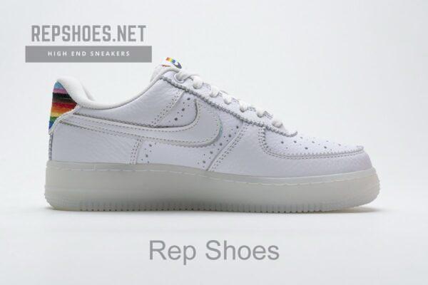 CV0258-100 Nike Air Force 1 Betrue Rainbow Multicolor - Image 9