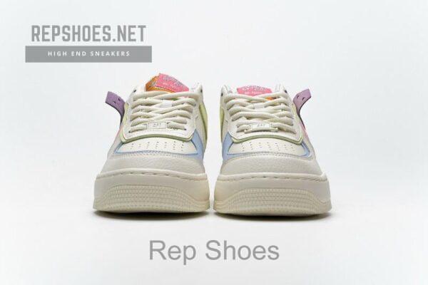 CU3012-164 Nike W Air Force 1 Shadow Pale Ivory Pink - Image 7