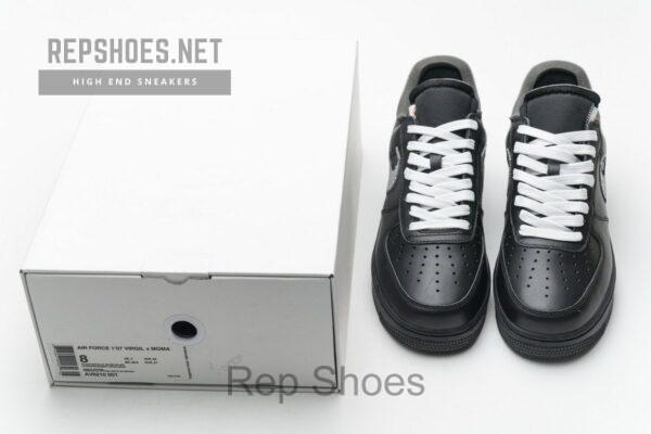 AV5210-001 OFF White X Air Force 1 ’07 Low MOMA - Image 3