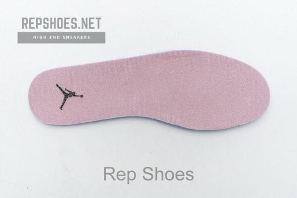 555112-225 Air Jordan 1 Mid GS Trooper Bleached Coral - Image 12