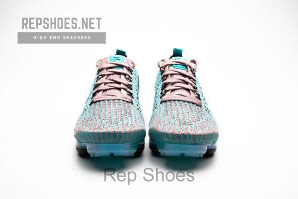 AJ6910-500 Womens Nike Air Vapormax Flyknit 3 South Beach - Image 4