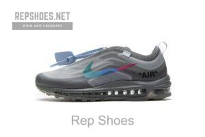 AJ4585-101 Off-White x Nike Air Max 97 Wlolf Grey Menta