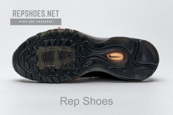AJ4585-001 Off-White x Nike Air Max 97 All Black - Image 9