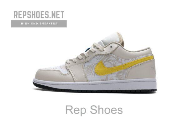 CK3022-107 Air Jordan 1 Low Palm Tree