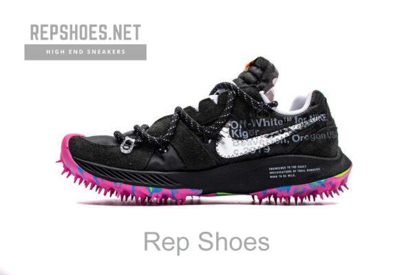 OFF WHITE X Nike Zoom Terra Kiger 5 Black CD8179-001