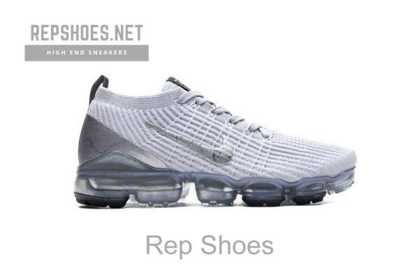 Nike Air Vapormax Flyknit 3 White Reflect Silver AJ6900-101 - Image 2