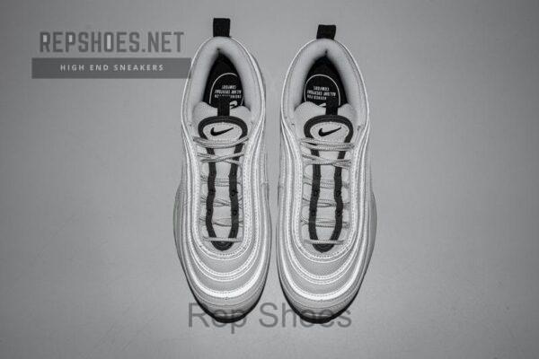 Nike Air Max 97 White Black Silver 921733-103 - Image 4
