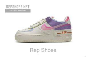 CU3012-164 Nike W Air Force 1 Shadow Pale Ivory Pink