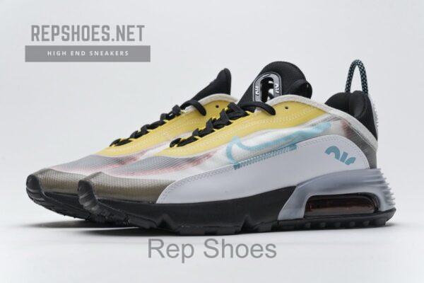 CT1091-100 Nike Air Max 2090 Speed Yellow Aqua - Image 6