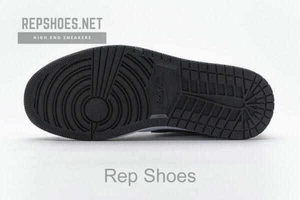 BQ6931-100 Air Jordan 1 Mid GS Black Toe - Image 10