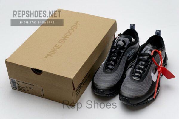 AJ4585-001 Off-White x Nike Air Max 97 All Black - Image 3