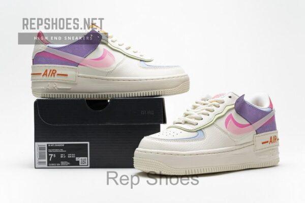 CU3012-164 Nike W Air Force 1 Shadow Pale Ivory Pink - Image 3