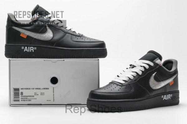 AV5210-001 OFF White X Air Force 1 ’07 Low MOMA - Image 2