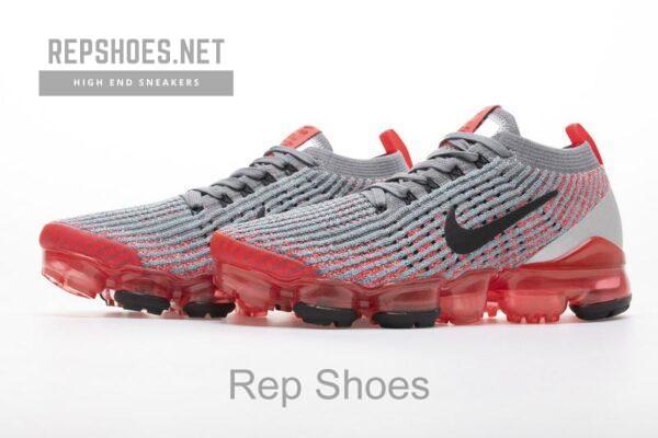 Nike Air Vapormax Flyknit 3 Flash Crimson AJ6910-601 - Image 2