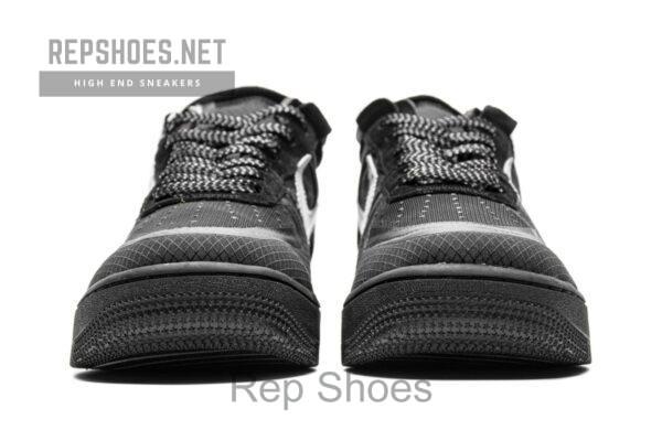 AO4606-001 OFF White X Air Force 1 Low Black - Image 7