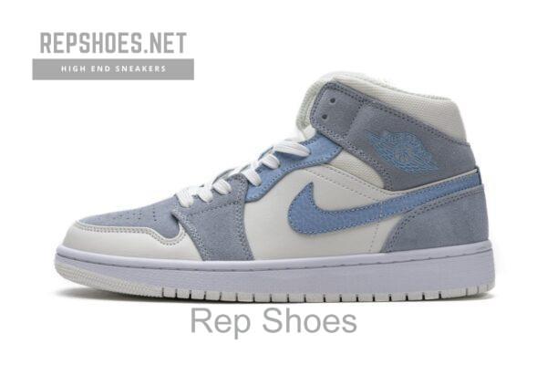 DA4666-100 Air Jordan 1 Mid Celestine Blue - Image 8