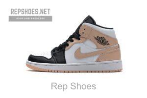 554725-133 Air Jordan 1 Mid Crimson Tint