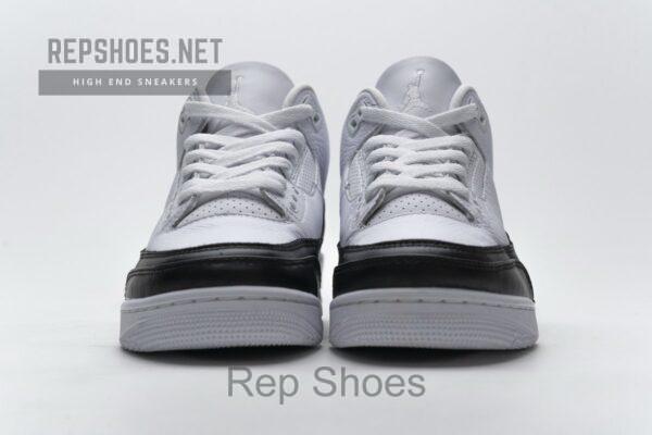 DA3595-100 Fragment Design x Air Jordan 3 Black White - Image 5