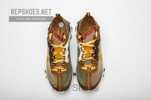 Nike React Element 87 Orange Peel CJ6897-113 - Image 5
