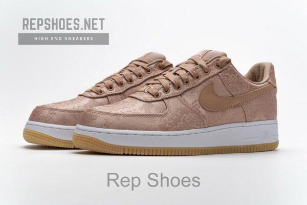 CJ5290-600 CLOT x Nike Air Force 1 Low “Rose Gold” - Image 4