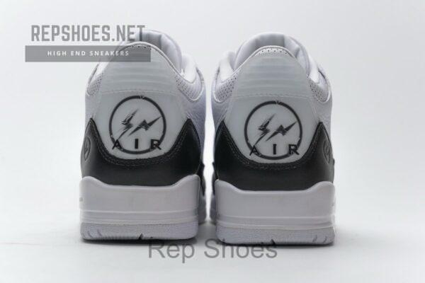 DA3595-100 Fragment Design x Air Jordan 3 Black White - Image 7