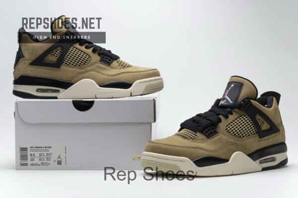 AQ9129-200 Air Jordan 4 Retro “Mushroom” - Image 8