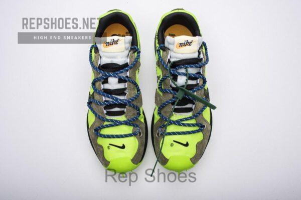 OFF WHITE X Nike Zoom Terra Kiger 5 White Electric Green CD8179-300 - Image 5